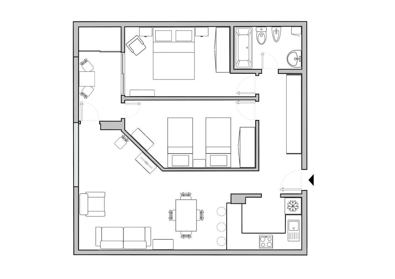 Alquilaencanarias-El Medano Delfines-2 Rooms Eksteriør bilde